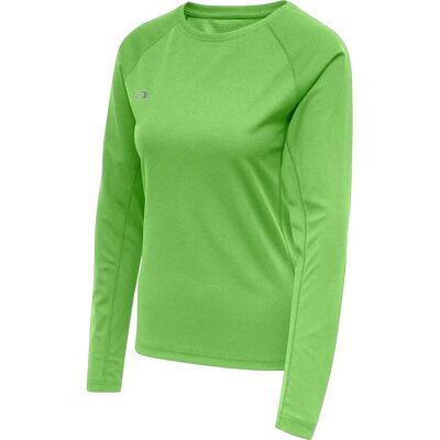 T-shirt de course femme Newline Core L/S - Green Flash - XS - Publicité T-shirt de course femme Newline Core L/S - Green Flash - XS - Publicité