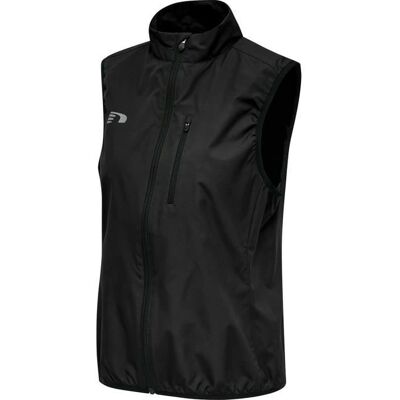 Veste sans manches femme Newline core - Noir - Veste de course - Publicité Veste sans manches femme Newline core - Noir - Veste de course - Publicité