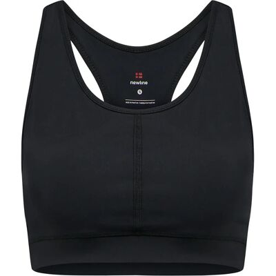 WOMEN'S CORE ATHLETIC TOP - Sport-Topp, XS, Svart WOMEN'S CORE ATHLETIC TOP - Sport-Topp, XS, Svart