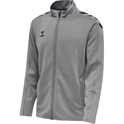 hummel CORE XK POLY ZIP SWEAT - Γκρι Μπελαγκέ - Μπουφάν hummel CORE XK POLY ZIP SWEAT - Γκρι Μπελαγκέ - Μπουφάν