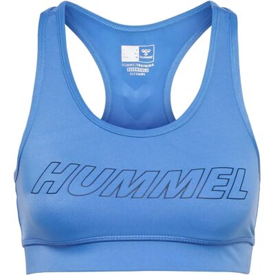 HUMMEL TOLA Sport-BH - Stöd, Flexibel, Blå Melange HUMMEL TOLA Sport-BH - Stöd, Flexibel, Blå Melange