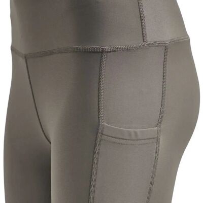 Hummel Dam Leggings - Hög Midja - Driftwood - Träning Hummel Dam Leggings - Hög Midja - Driftwood - Träning