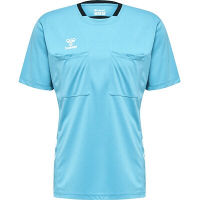 Ανδρική αθλητική μπλούζα Hummel - Referee Chevron Jersey S/S - Μπλε Ανδρική αθλητική μπλούζα Hummel - Referee Chevron Jersey S/S - Μπλε