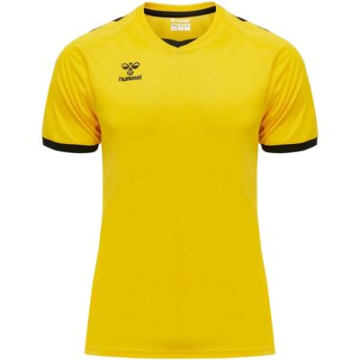 T-shirt HUMMEL hmlhmlCORE Jaune Éclatant - Publicité T-shirt HUMMEL hmlhmlCORE Jaune Éclatant - Publicité
