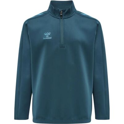 Hummel XK Maglia Sportiva con Mezza Zip - Blu - Maglia sportiva Hummel XK Maglia Sportiva con Mezza Zip - Blu - Maglia sportiva