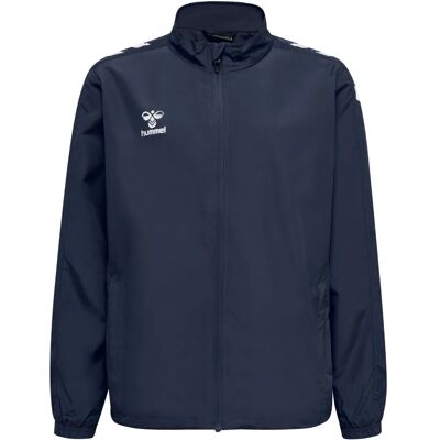 Hummel Unisex Micro Zip Kids Jacket - Blue - Outerwear Hummel Unisex Micro Zip Kids Jacket - Blue - Outerwear