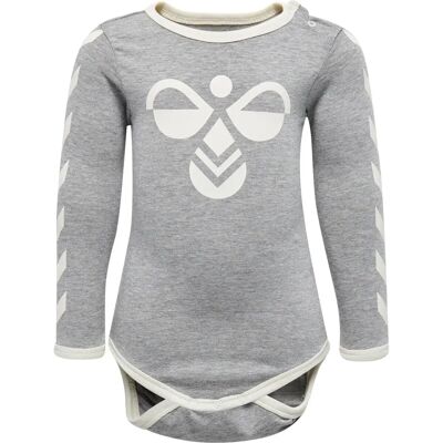Hummel Baby Langermet Body - Økologisk Bomull, Resirkulert Polyester - Baby Body Hummel Baby Langermet Body - Økologisk Bomull, Resirkulert Polyester - Baby Body