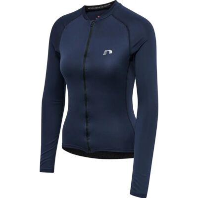 Maillot femme Core Bike Ls - Black Iris - L - Publicité Maillot femme Core Bike Ls - Black Iris - L - Publicité