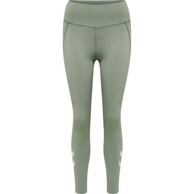 Leggings da Donna HUMMEL Alta moda - Lily Pad - XS Leggings da Donna HUMMEL Alta moda - Lily Pad - XS