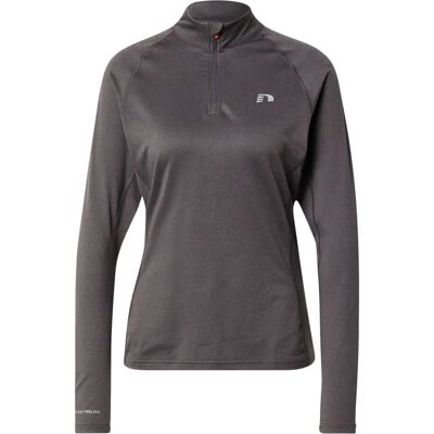 Newline Femme 1/2 Zip L/s Forged Iron Melange - T-shirt de sport - Publicité Newline Femme 1/2 Zip L/s Forged Iron Melange - T-shirt de sport - Publicité