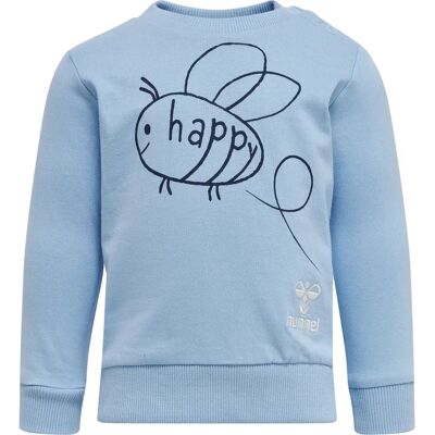 hummel Unisex Blaue Bio-Baumwoll-Jersey-Sweatshirt - Sweatshirt hummel Unisex Blaue Bio-Baumwoll-Jersey-Sweatshirt - Sweatshirt