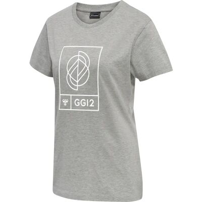 hummel GG12 T-Shirt S/S Dam - Grå - T-Shirt hummel GG12 T-Shirt S/S Dam - Grå - T-Shirt
