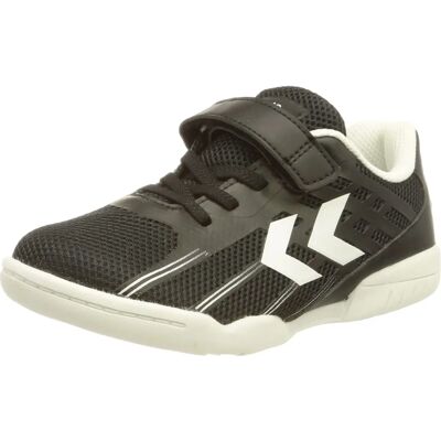 Hummel Kinder Indoor Handbal Schoenen ROOT ELITE JR VC - Unisex - Zwart - 28 Hummel Kinder Indoor Handbal Schoenen ROOT ELITE JR VC - Unisex - Zwart - 28