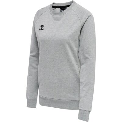 Felpa HUMMEL donna hmlMOVE GRID COT - Felpa - Grigia Felpa HUMMEL donna hmlMOVE GRID COT - Felpa - Grigia