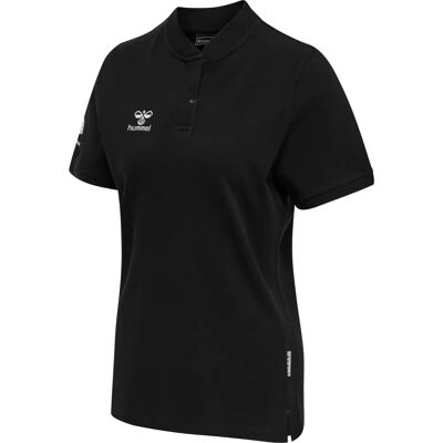 Hummel Polo Donna - Nero - XL - Polo Hummel Polo Donna - Nero - XL - Polo