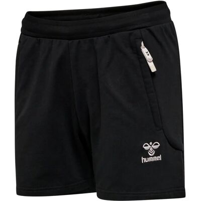 Hummel Pantaloncini in cotone donna - Nero - S Hummel Pantaloncini in cotone donna - Nero - S