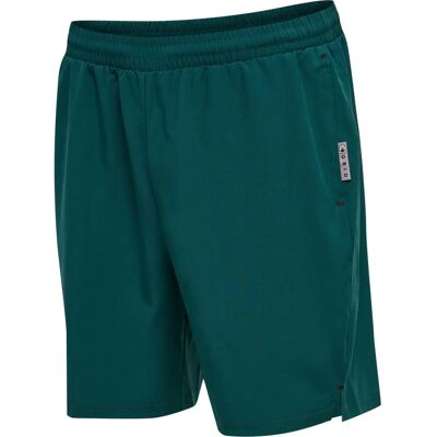 Hummel hmlMOVE Grid Woven Shorts - Deep Teal - M Hummel hmlMOVE Grid Woven Shorts - Deep Teal - M