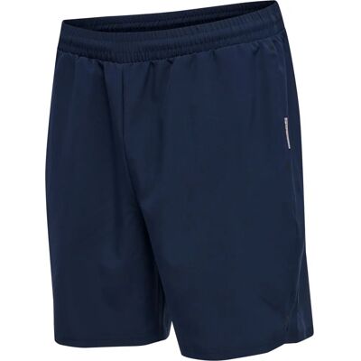 Hummel Modello Grid Woven Shorts - Marine - Shorts Hummel Modello Grid Woven Shorts - Marine - Shorts