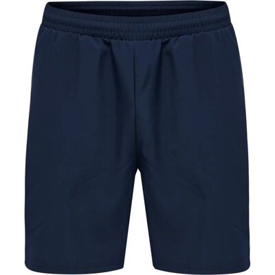 Hummel Hmlmove Grid Woven Shorts Marine - 2XL - Pantaloncini Hummel Hmlmove Grid Woven Shorts Marine - 2XL - Pantaloncini