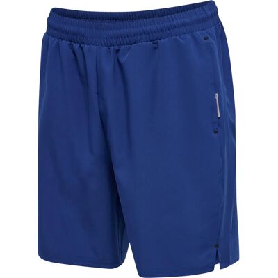 Hummel Hmlmove Grid Shorts - Sodalite Blue - Sports Shorts Hummel Hmlmove Grid Shorts - Sodalite Blue - Sports Shorts
