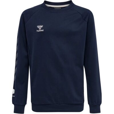 hummel hmlMOVE GRID Cotton Sweatshirt Kids - Blue - 140 hummel hmlMOVE GRID Cotton Sweatshirt Kids - Blue - 140