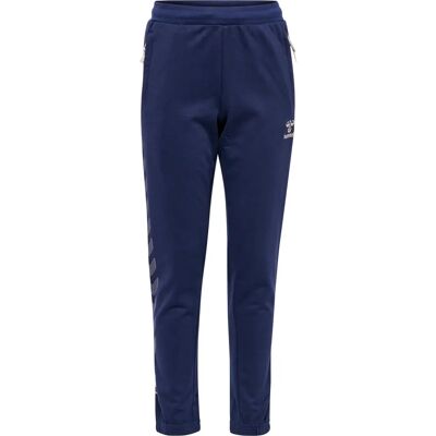 Pantalons en coton pour enfants Hummel - Bleu - Move Grid Pantalons en coton pour enfants Hummel - Bleu - Move Grid
