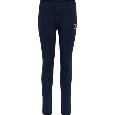 hummel hmlMOVE GRID COTTON TIGHTS KIDS - Blau - 128 hummel hmlMOVE GRID COTTON TIGHTS KIDS - Blau - 128