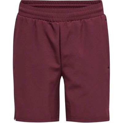 Hummel Unisex Hmlmove Grid Woven Shorts Kids - Red Hummel Unisex Hmlmove Grid Woven Shorts Kids - Red