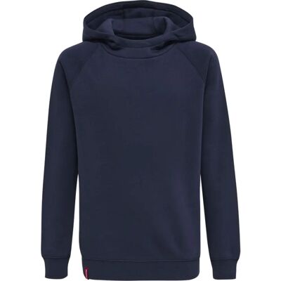 Hummel Unisex Rood Klassieke Hoodie Kinderen - 116 - Pullover Hummel Unisex Rood Klassieke Hoodie Kinderen - 116 - Pullover