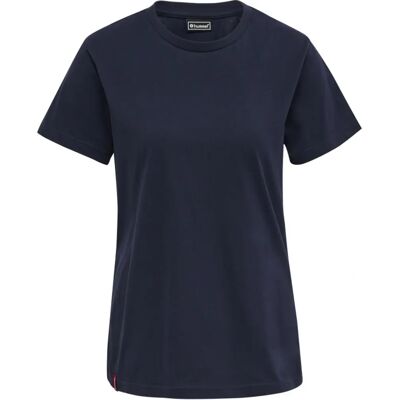 Hummel HMLRED BASIC T-SHIRT S/S WOMAN - Blau - T-Shirt Hummel HMLRED BASIC T-SHIRT S/S WOMAN - Blau - T-Shirt