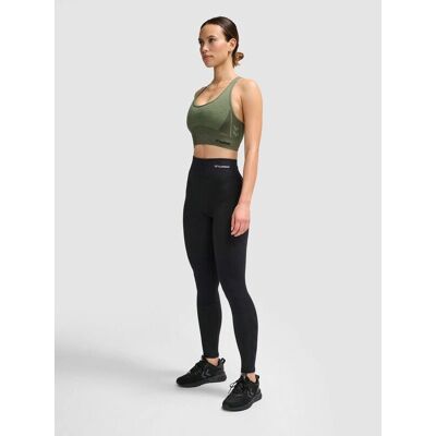 Hummel - Seamless Mid Waist Tights - Black, Sizes 42/44 & XL Hummel - Seamless Mid Waist Tights - Black, Sizes 42/44 & XL