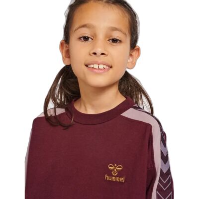 Hummel Audrey Sweatshirt - Organisk bomull, Resirkulert polyester, Metallisk logo Hummel Audrey Sweatshirt - Organisk bomull, Resirkulert polyester, Metallisk logo