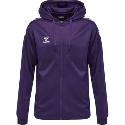 Hummel CORE XK POLY ZIP HOOD SWEAT - Μαύρο - Φούτερ Hummel CORE XK POLY ZIP HOOD SWEAT - Μαύρο - Φούτερ