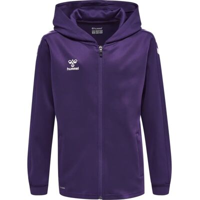 hummel hmlCORE XK POLY ZIP HOOD SWEAT KIDS - Violett - Pullover hummel hmlCORE XK POLY ZIP HOOD SWEAT KIDS - Violett - Pullover
