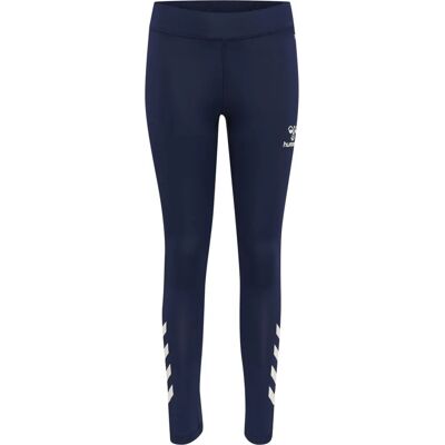 hummel, Unisex, Tights, CORE XK TIGHTS KIDS - Blue - 128 hummel, Unisex, Tights, CORE XK TIGHTS KIDS - Blue - 128