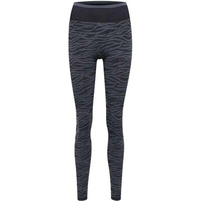 HUMMEL M Leggings - Tessuto Elastico - Logo ad Acqua - Leggings HUMMEL M Leggings - Tessuto Elastico - Logo ad Acqua - Leggings