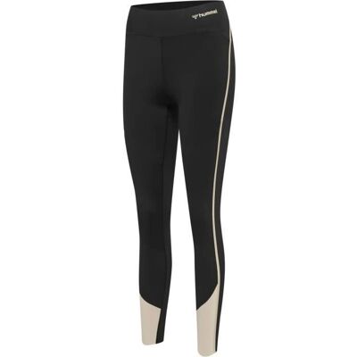 Hummel Hohe Taille Leggings - Schwarz/Chateau Grey Hummel Hohe Taille Leggings - Schwarz/Chateau Grey