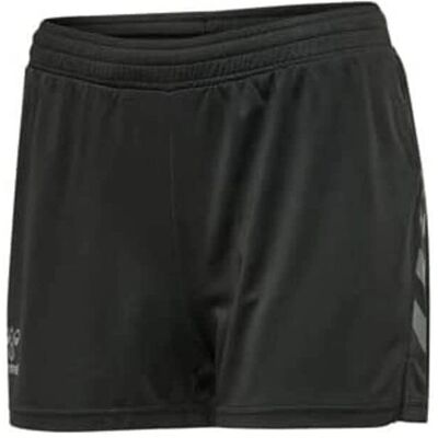 Hummel Hmlongrid Poly Shorts Wo Jet Black/Forged Iron - Szorty sportowe Hummel Hmlongrid Poly Shorts Wo Jet Black/Forged Iron - Szorty sportowe