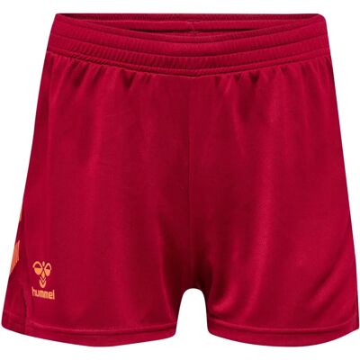 Hummel Damskie Szorty hmlONGRID Poly Shorts S - Szorty, Poliester, Czerwony, Sport Hummel Damskie Szorty hmlONGRID Poly Shorts S - Szorty, Poliester, Czerwony, Sport