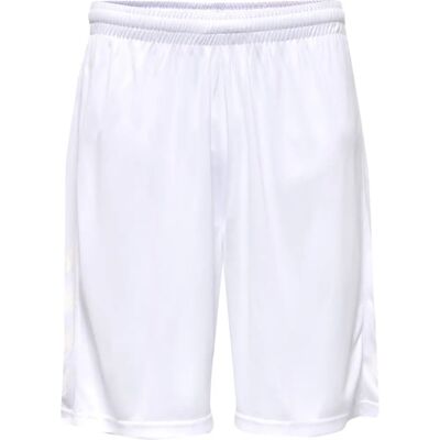 hummel, Modèle: Core Xk Poly Shorts, Blanc - Short hummel, Modèle: Core Xk Poly Shorts, Blanc - Short