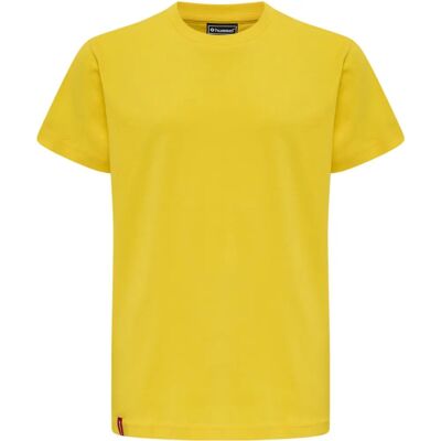 Camiseta orgánica de algodón Hummel 164 Amarillo para niños Camiseta orgánica de algodón Hummel 164 Amarillo para niños