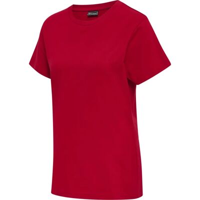 Hummel HMLRED BASIC T-Shirt S/S Frau - Rot - XS Hummel HMLRED BASIC T-Shirt S/S Frau - Rot - XS