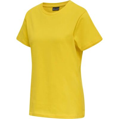 hummel HMLRED Maglietta Basic S/S Donna - Giallo Impero - Maglietta hummel HMLRED Maglietta Basic S/S Donna - Giallo Impero - Maglietta
