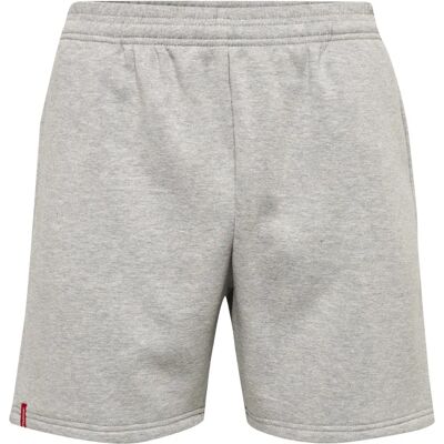 Hummel Rote Basic Graue Sporthose - Shorts Hummel Rote Basic Graue Sporthose - Shorts