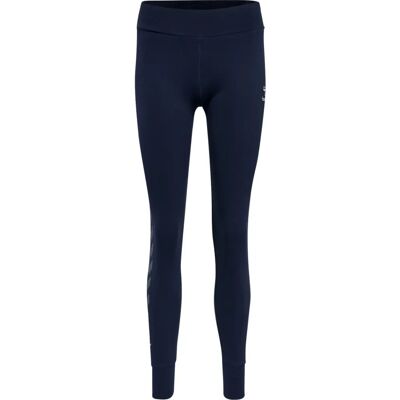 Leggings in cotone hmlMOVE GRID - Blu - XS Leggings in cotone hmlMOVE GRID - Blu - XS