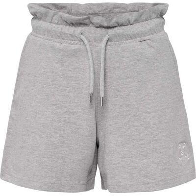 Shorts Hummel Jasmin - Mélange coton écologique - Gris chiné - 7 ans Shorts Hummel Jasmin - Mélange coton écologique - Gris chiné - 7 ans