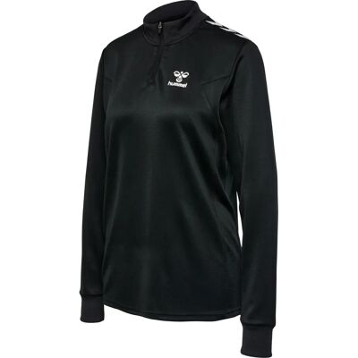 Hummel Maillot Sportif Femme - Demi-Zip - Polyester Hummel Maillot Sportif Femme - Demi-Zip - Polyester