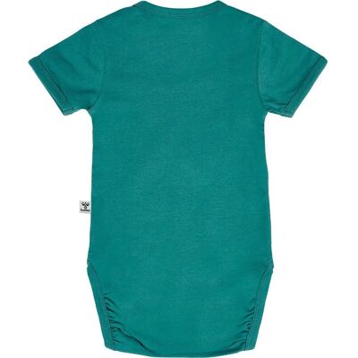 Body bébé à manches courtes Hummel - Coton biologique - OEKO-TEX 100 - Bleu - Produit bébé - Publicité Body bébé à manches courtes Hummel - Coton biologique - OEKO-TEX 100 - Bleu - Produit bébé - Publicité