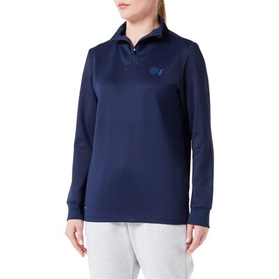 hummel Chemise de sport à manches longues femme - Zip Hmlcourt Bleu hummel Chemise de sport à manches longues femme - Zip Hmlcourt Bleu