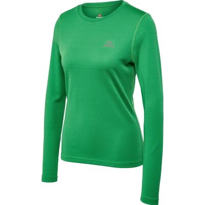 T-shirt manches longues vert moyen Newline - Vêtements de sport - Publicité T-shirt manches longues vert moyen Newline - Vêtements de sport - Publicité